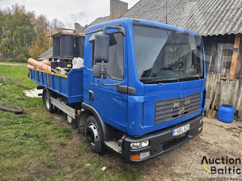 MAN 7.150 Sora- ja kippiautot