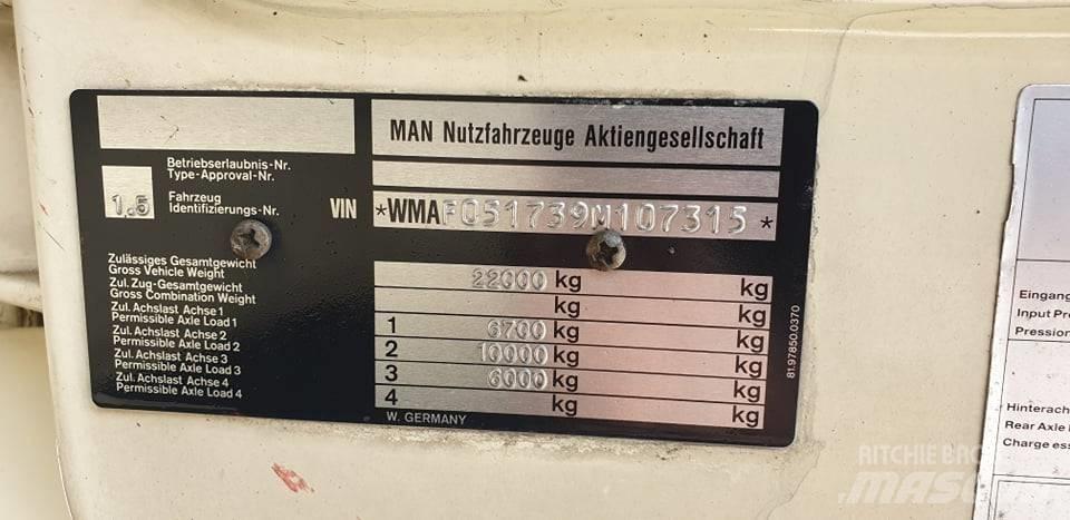 MAN 26.422 Pressukapelli kuorma-autot