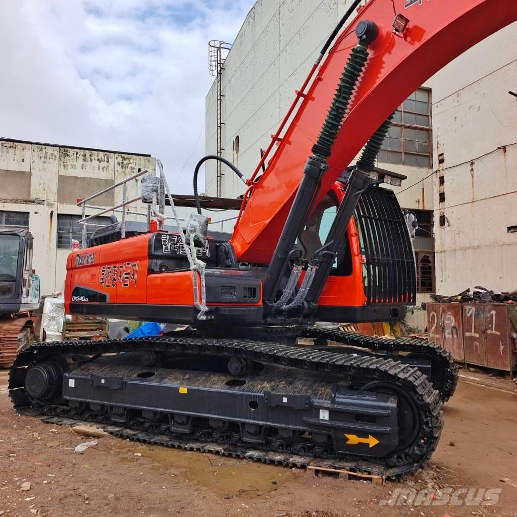 Doosan DX 340 Telakaivukoneet