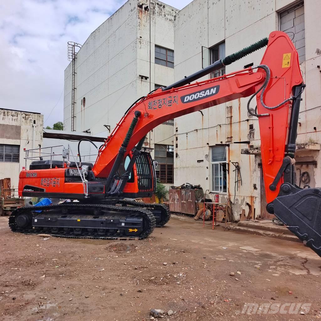 Doosan DX 340 Telakaivukoneet