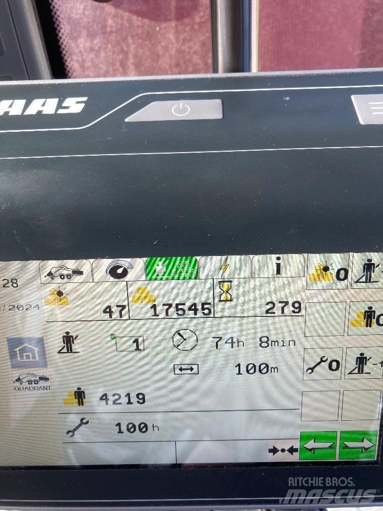 CLAAS Quadrant 4000 Kanttipaalaimet