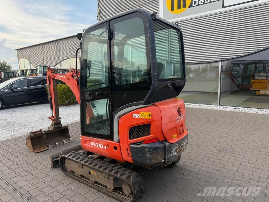 Kubota KX 018-4 Minikaivukoneet < 7t