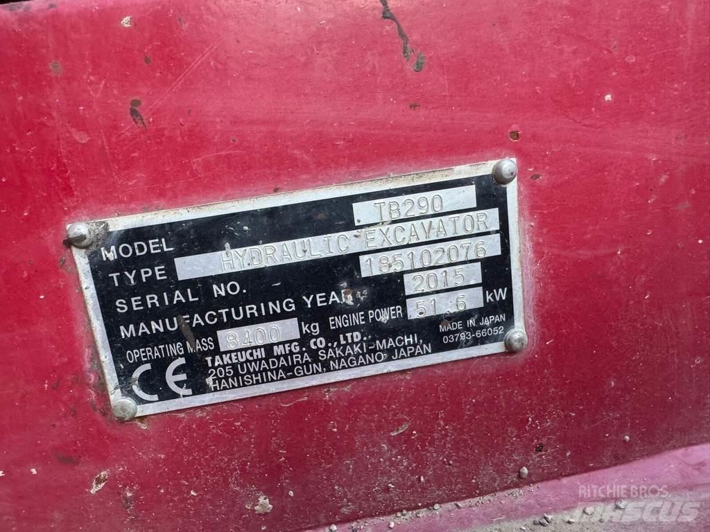 Takeuchi TB 290 Telakaivukoneet