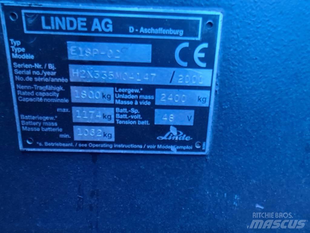Linde E16P Sähkötrukit