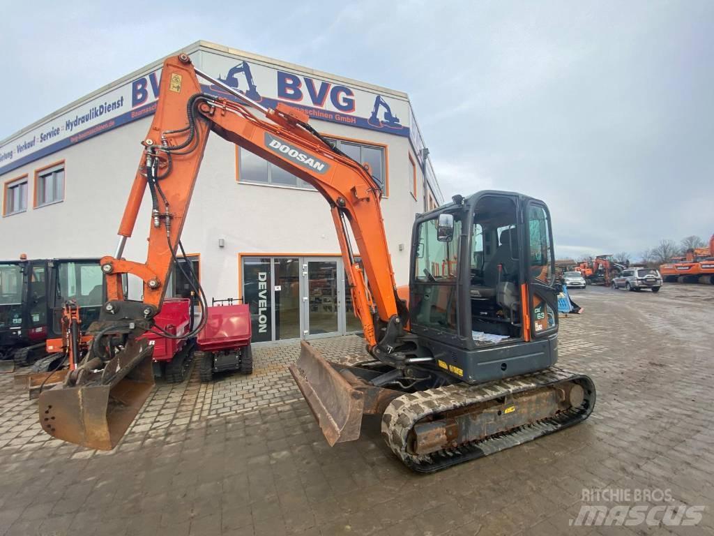Doosan DX 63-3 Minikaivukoneet < 7t