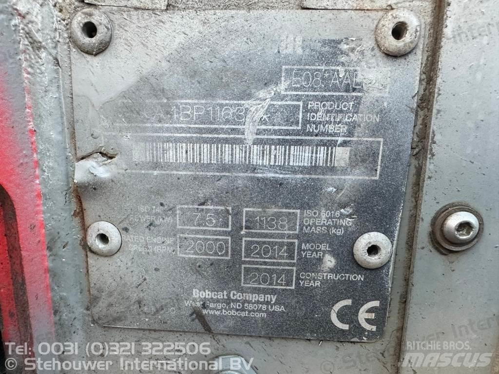 Bobcat E08 (E10) Minikaivukoneet < 7t