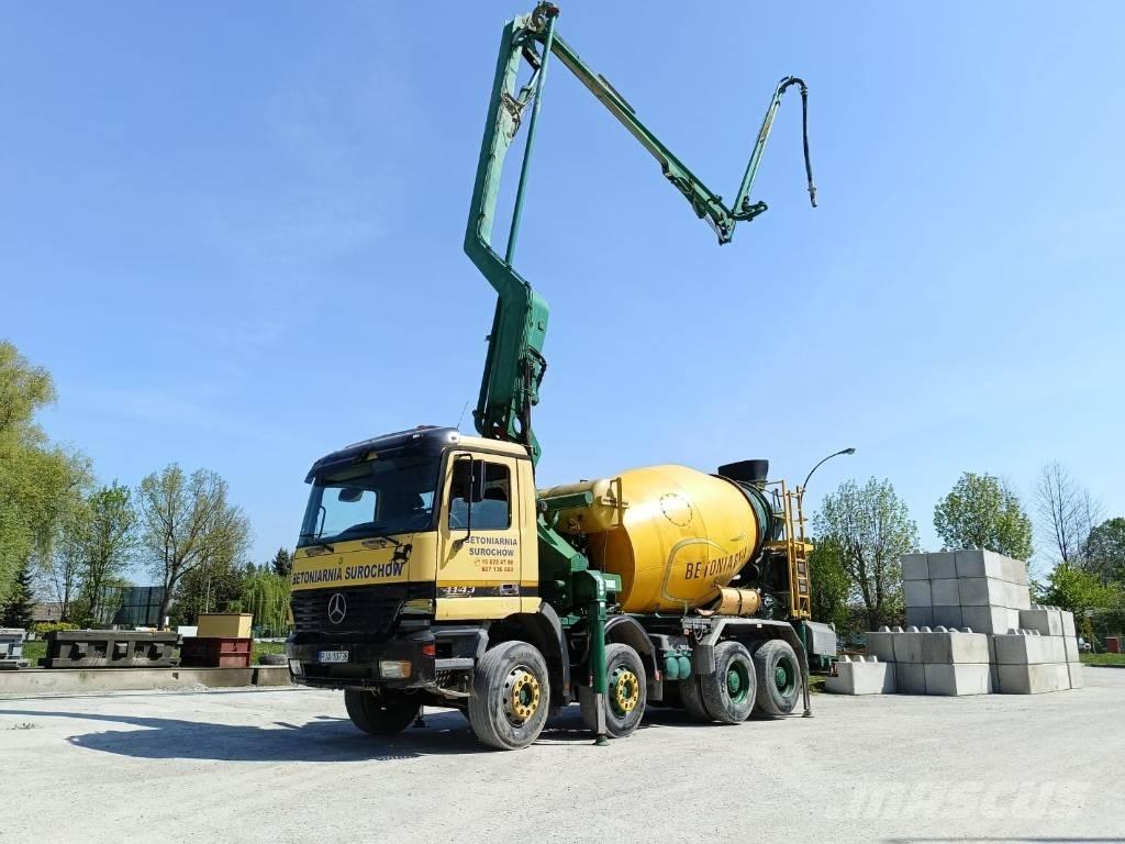 Mercedes-Benz 4143 Betonipumppuautot