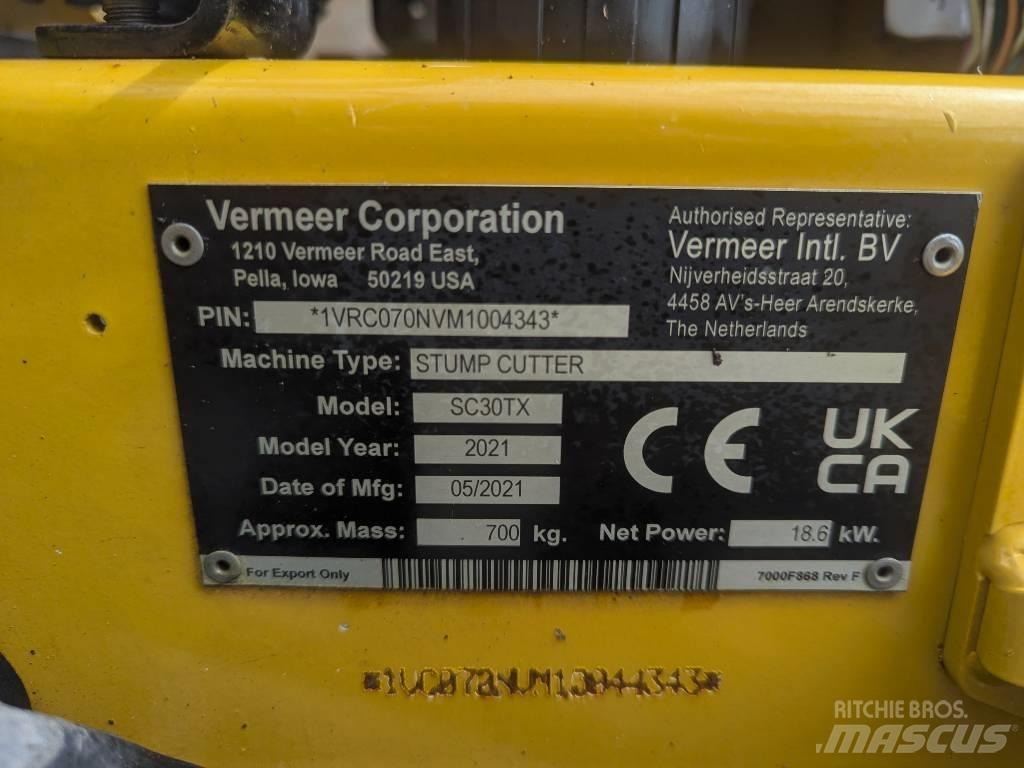 Vermeer SC30TX Kantojyrsimet
