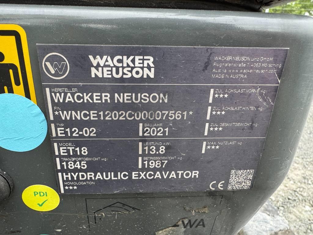 Wacker Neuson ET18 Telakaivukoneet
