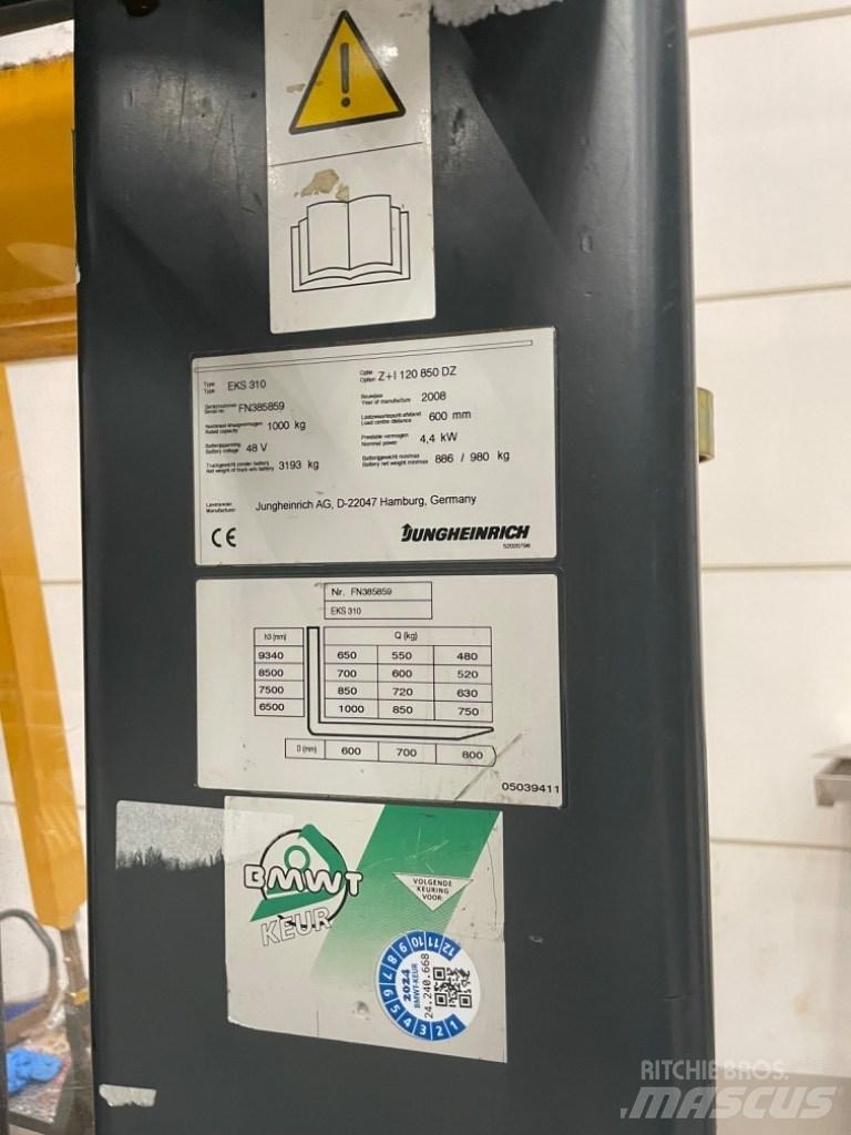 Jungheinrich EKS 310 Korkeakeräilytrukit