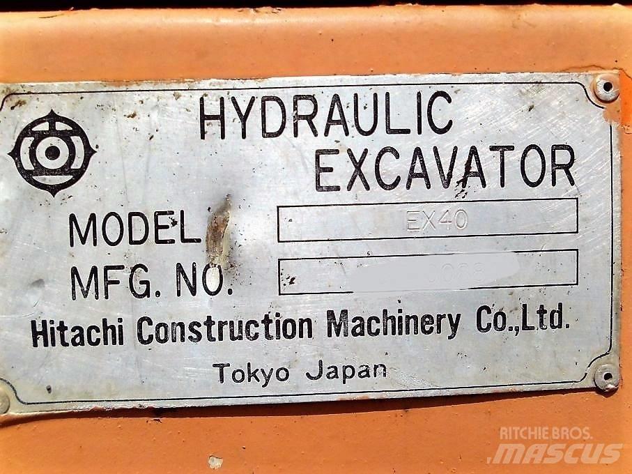 Hitachi EX 40 Minikaivukoneet < 7t