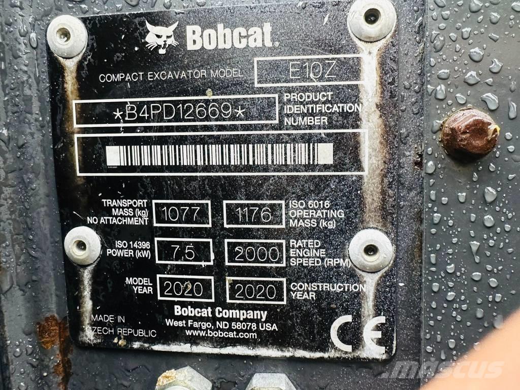 Bobcat E 10z Minikaivukoneet < 7t