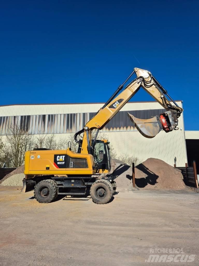 CAT M322F Pyöräkaivukoneet