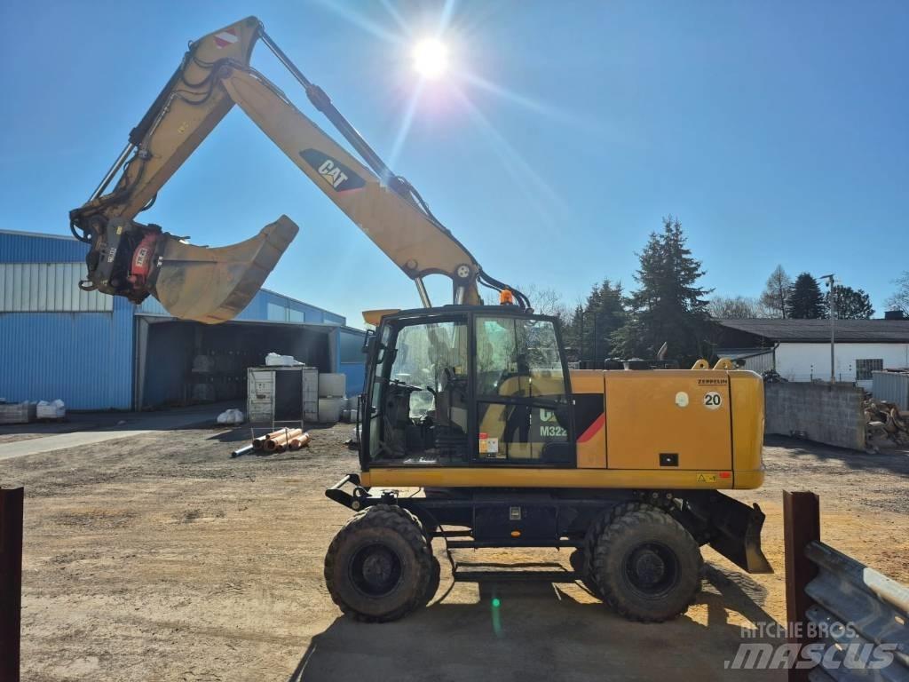 CAT M322F Pyöräkaivukoneet