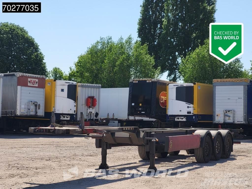 Van Hool 3 axles Konttipuoliperävaunut