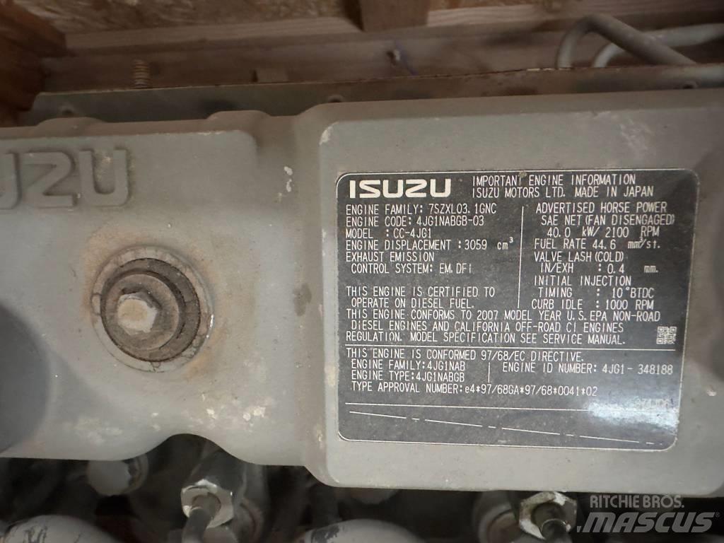 Isuzu CC-4JG1 ENGINE Moottorit