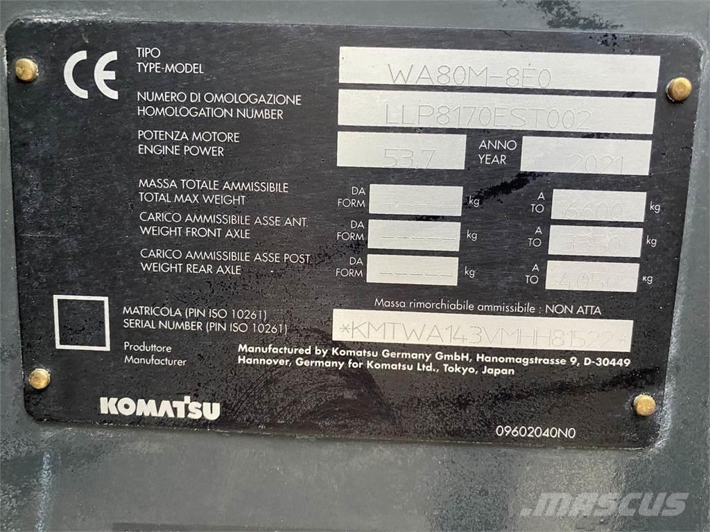 Komatsu WA80M-8EO Yleiskuormaajat