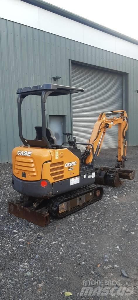 CASE CX18C CANOPY Minikaivukoneet < 7t