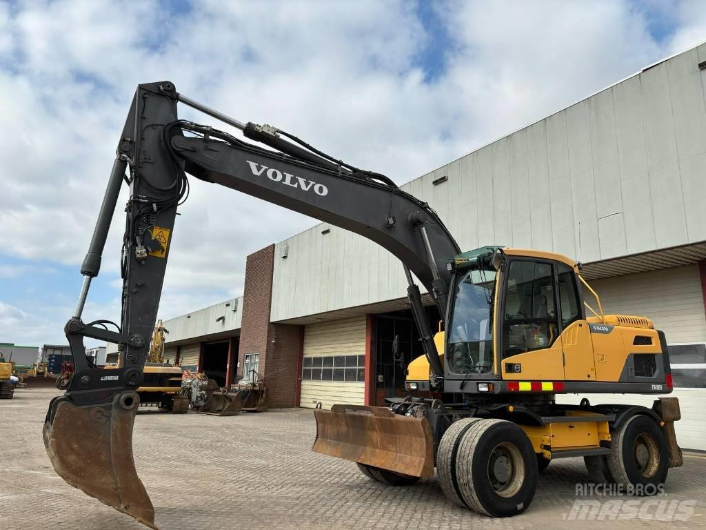 Volvo EW 180 D Pyöräkaivukoneet