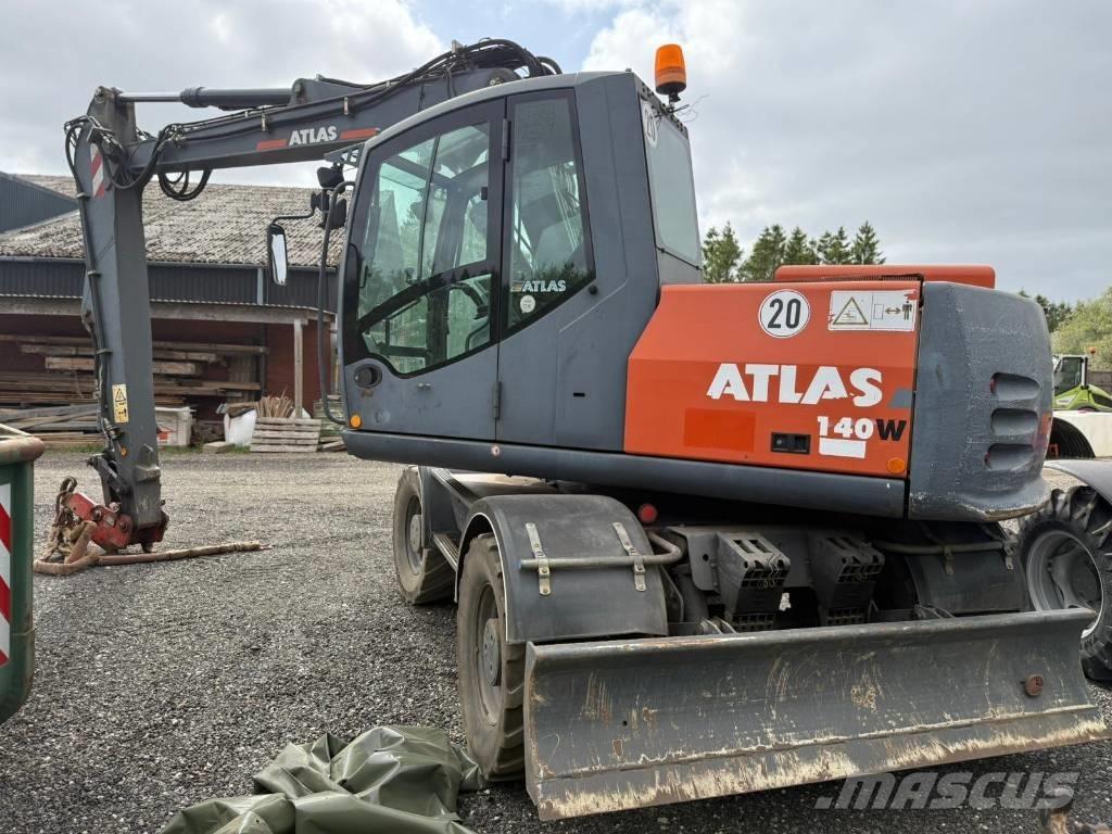 Atlas 140 W Pyöräkaivukoneet