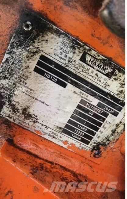 Hamm HD 120 Tandemjyrät