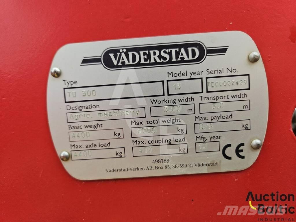 Väderstad TD300 Kylvölannoittimet