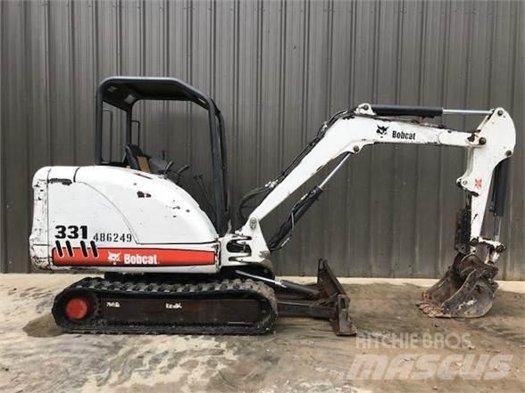 Bobcat 331G Minikaivukoneet < 7t