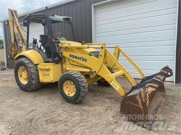 Komatsu WB140 Kaivurikuormaajat