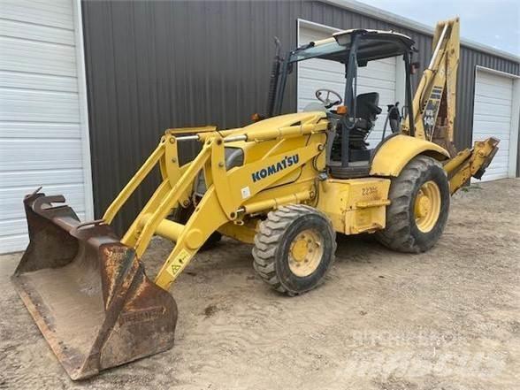 Komatsu WB140 Kaivurikuormaajat