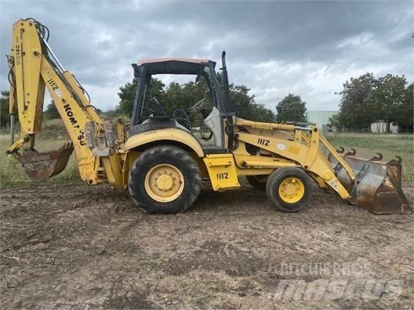 Komatsu WB140 Kaivurikuormaajat