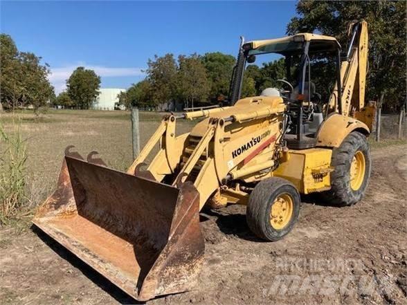 Komatsu WB140 Kaivurikuormaajat