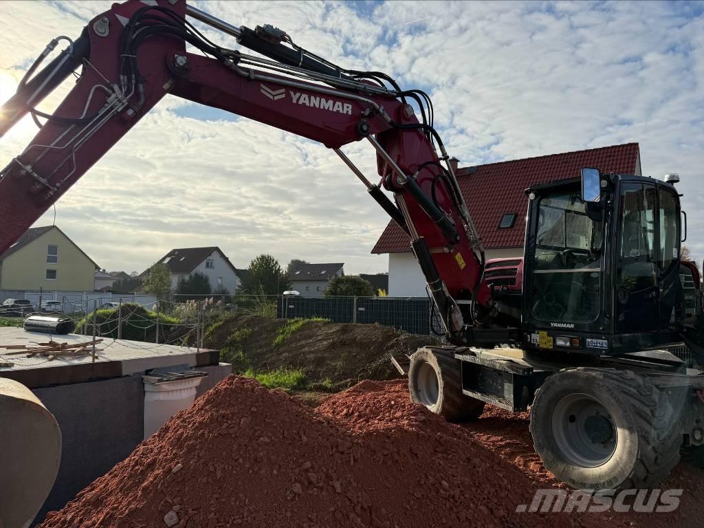 Yanmar B 110 W Pyöräkaivukoneet