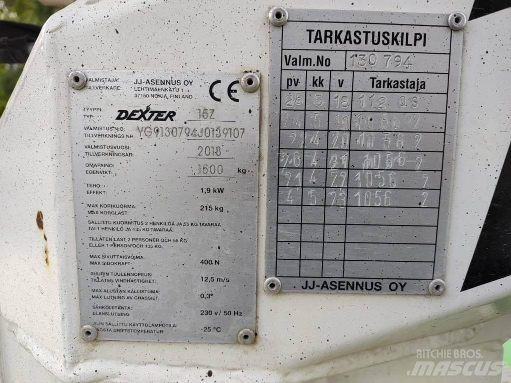 Dexter 15Z Hinattavat henkilönostimet