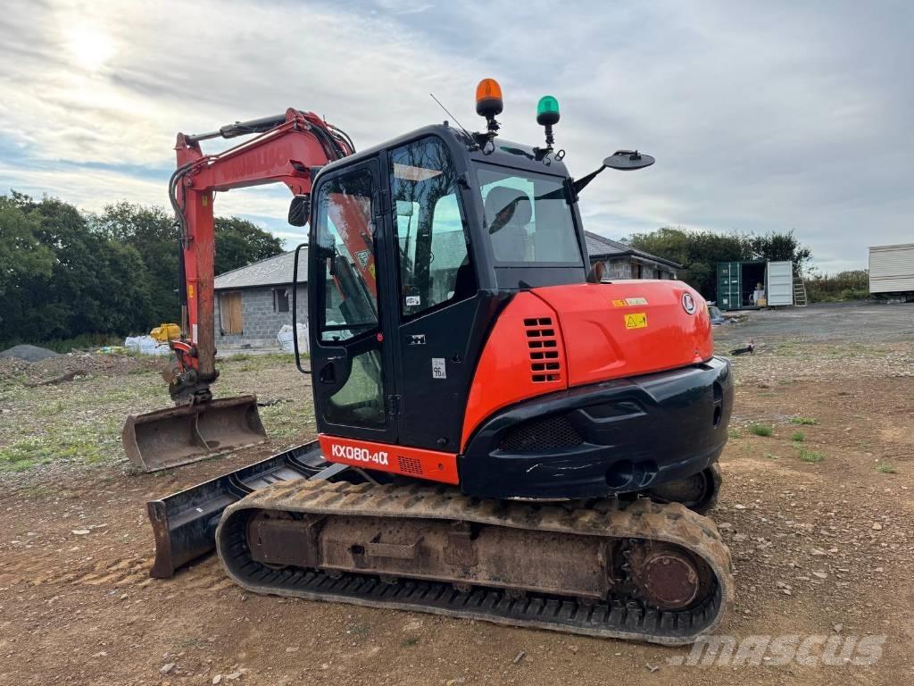 Kubota KX 080-4 Midikaivukoneet 7t - 12t
