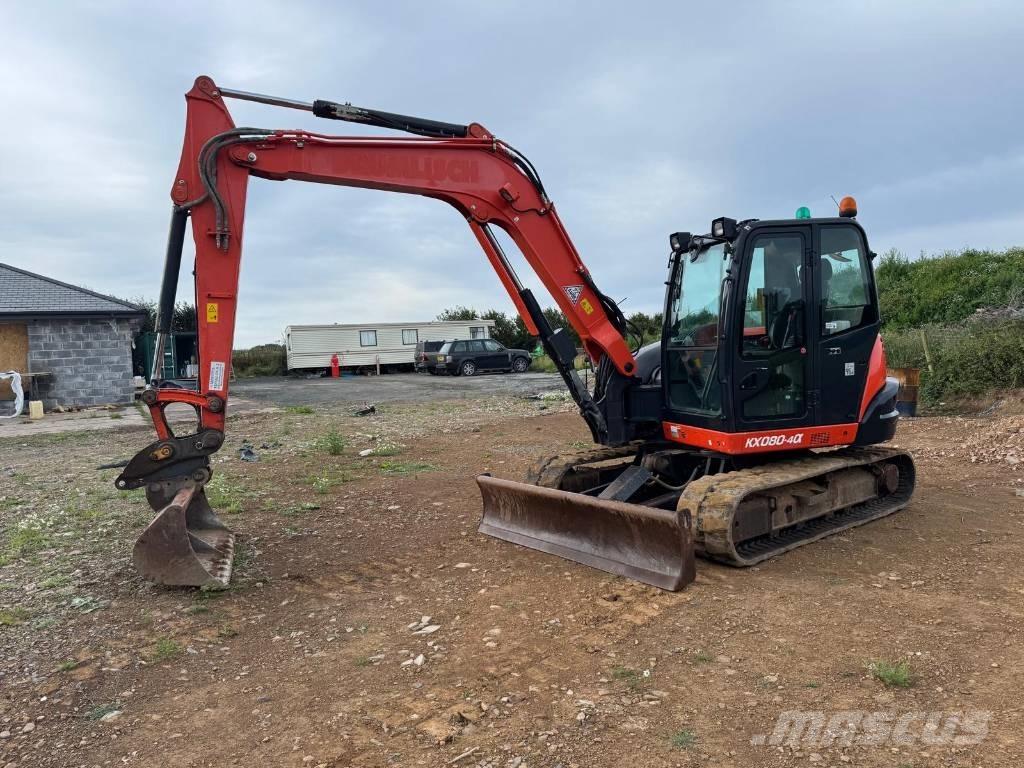 Kubota KX 080-4 Midikaivukoneet 7t - 12t