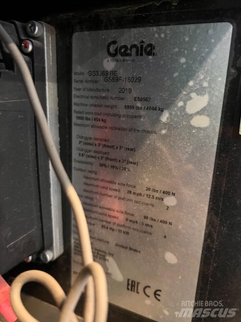 Genie GS 3369 BE Saksilavat