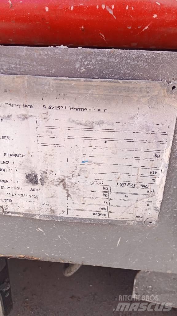 Haulotte Optimum  8 Saksilavat