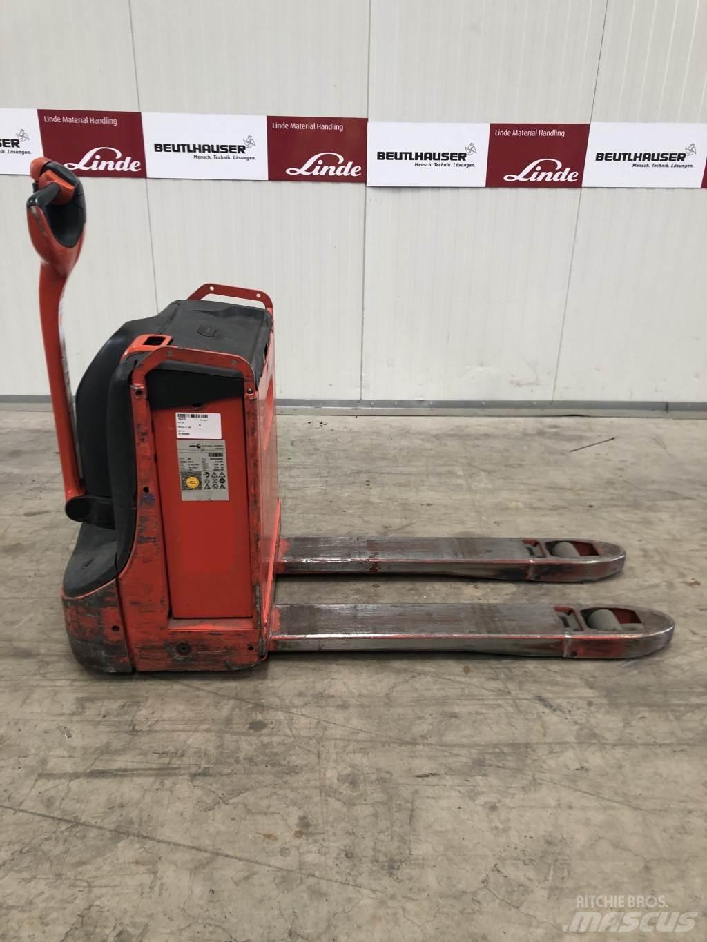 Linde T16 Lavansiirtotrukit