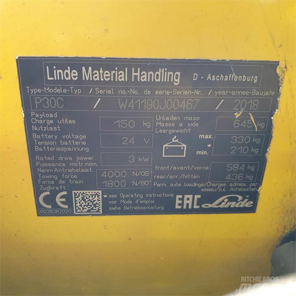 Linde P30C Vetotrukit