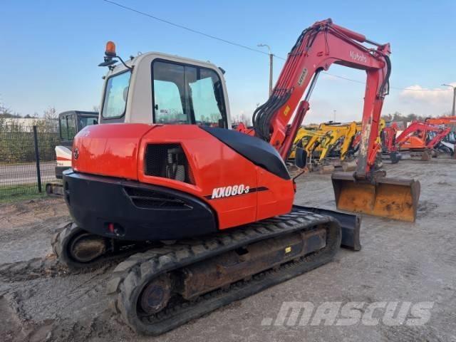 Kubota KX 080-3 Midikaivukoneet 7t - 12t