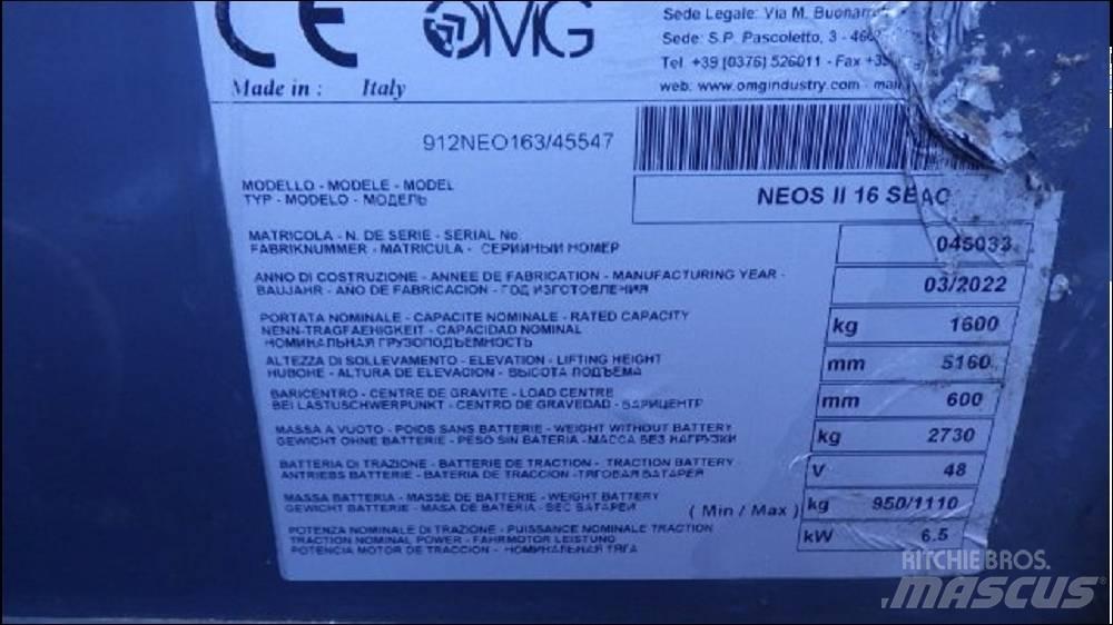 OMG NEOS II 16 SAEC Sähkötrukit