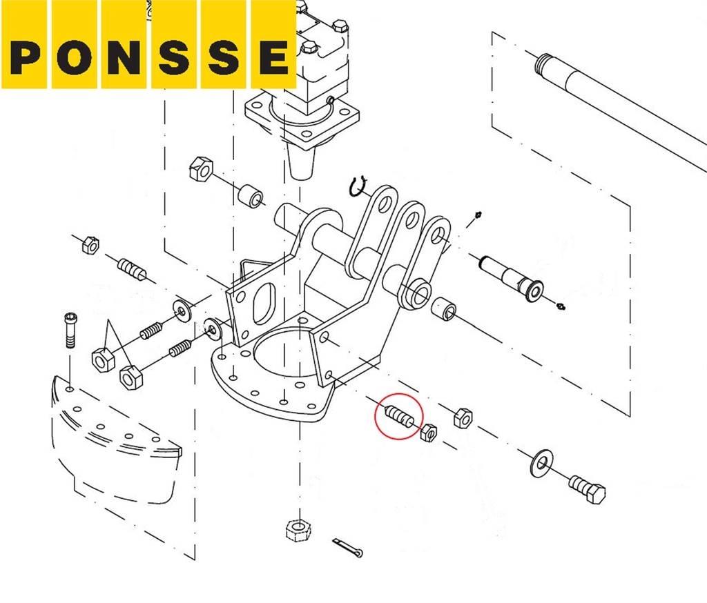 Ponsse 0006853 Kuormatraktorinosturit