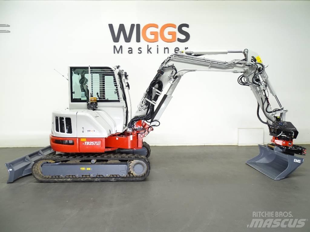 Takeuchi TB 257 FR Minikaivukoneet < 7t