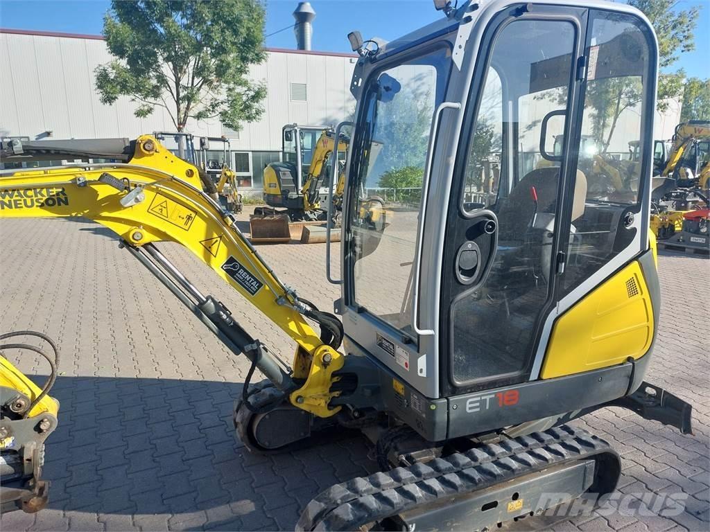Wacker Neuson ET18 Telakaivukoneet