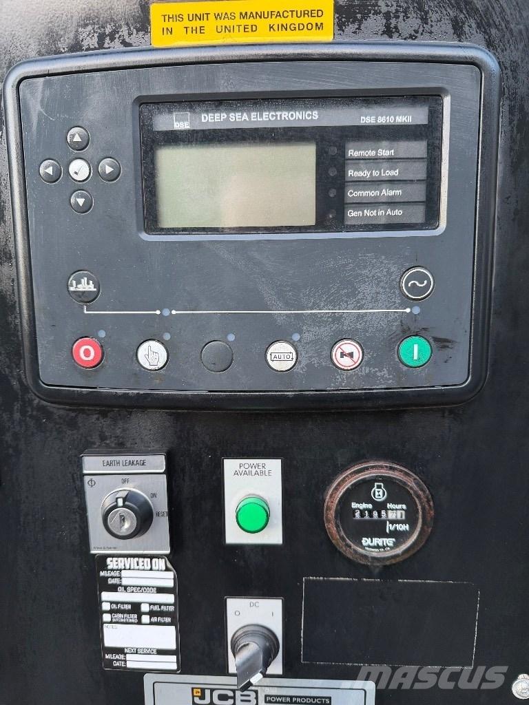 JCB G 300 RSJD Dieselgeneraattorit