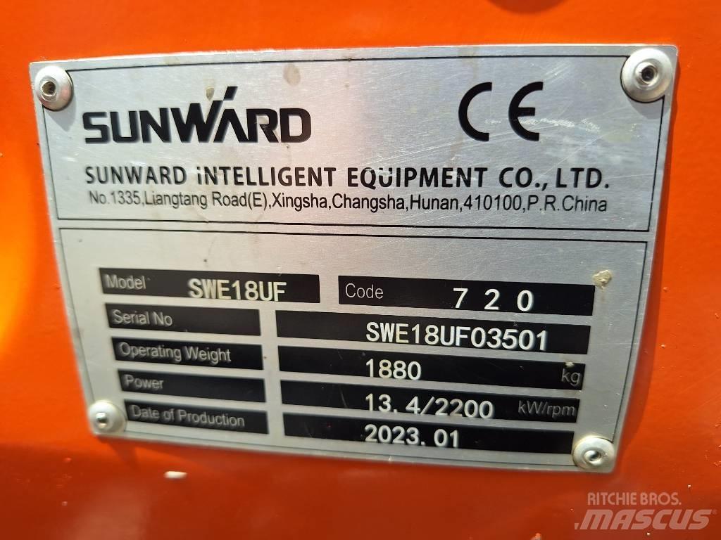 Sunward SWE 18 UF Minikaivukoneet < 7t