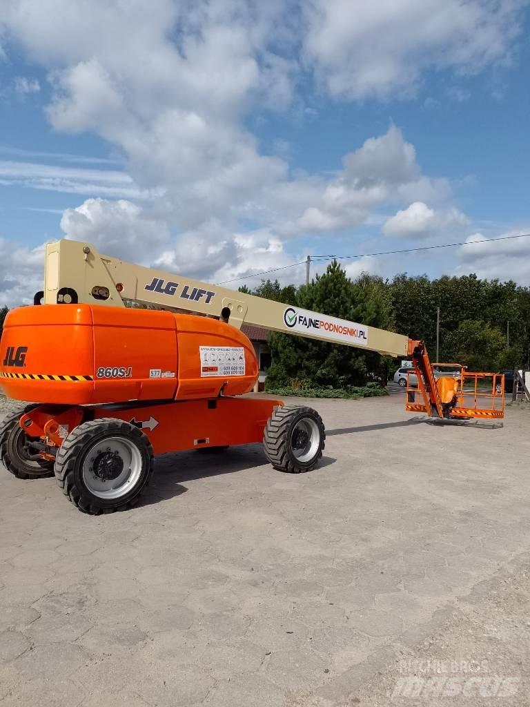 JLG 860 SJ Teleskooppipuominostimet