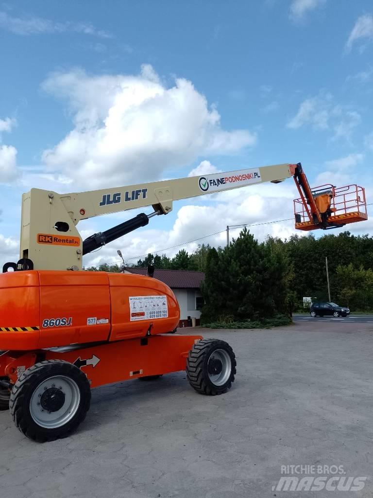 JLG 860 SJ Teleskooppipuominostimet
