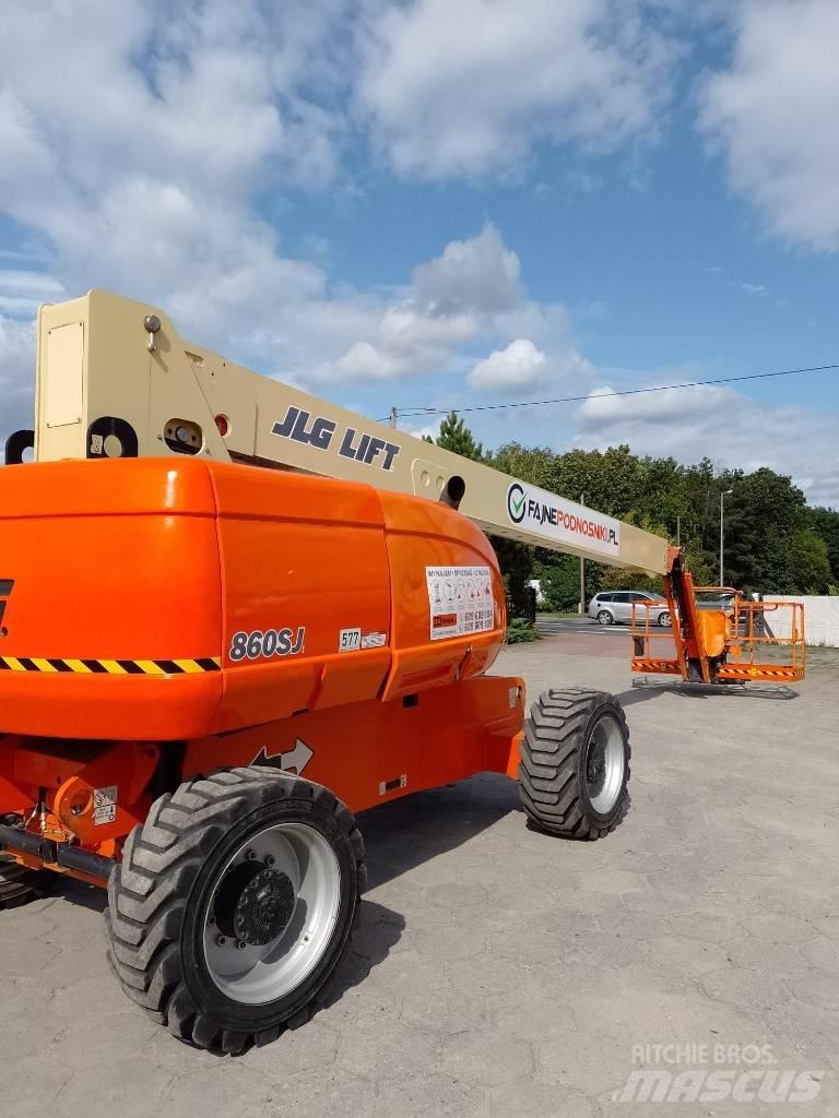 JLG 860 SJ Teleskooppipuominostimet