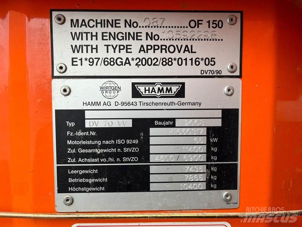 Hamm DV 70 VV Tandemjyrät